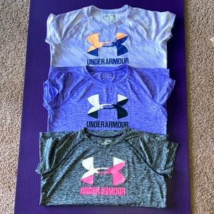 Bundle of 3 Under Armour t-shirts
